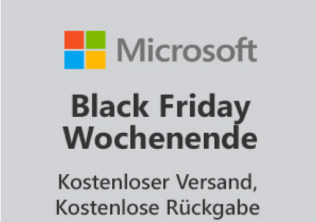 Microsoft Black Friday