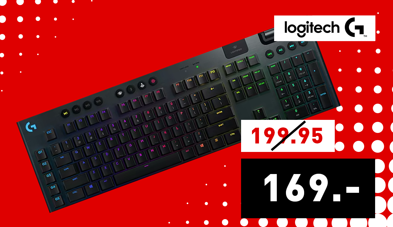 Logitech G915 Lightspeed RGB Gaming Tastatur