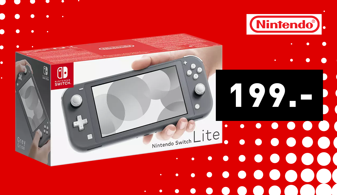 Switch Lite Spielekonsole - Grau