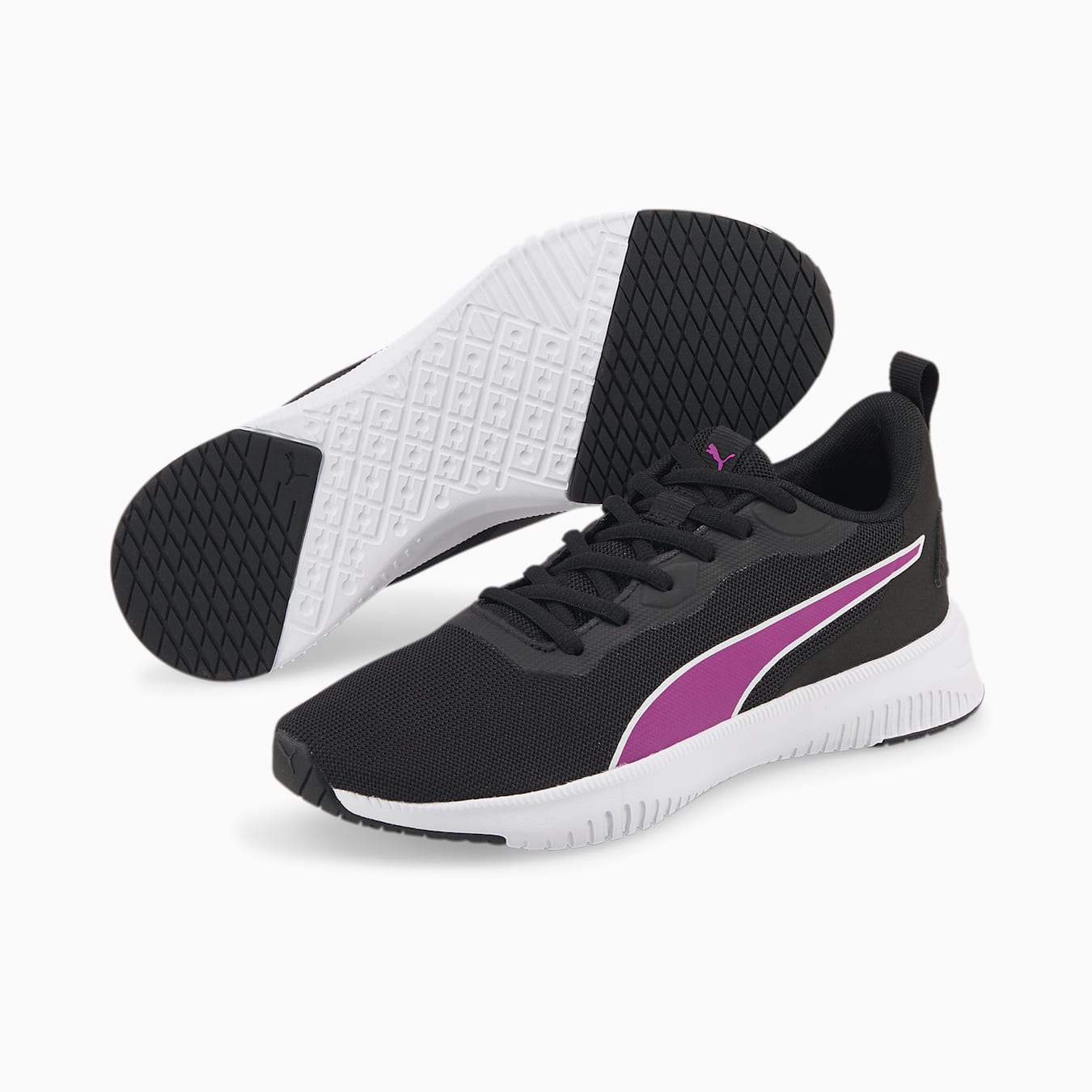 Puma Flyer Flex Damen Laufschuhe in schwarz/violett oder rosa für CHF 23.95 (nur noch wenige Grössen)