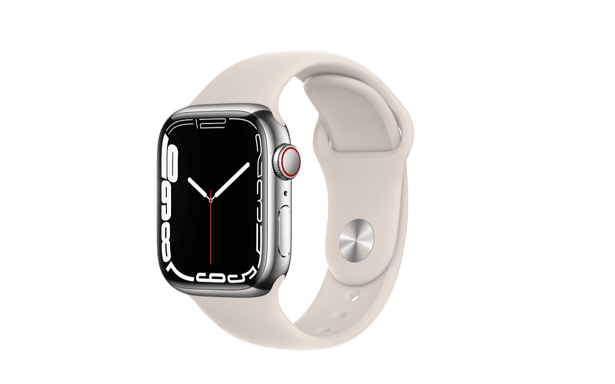 Apple Watch 7 GPS + Cellular Edelstahl (41mm)