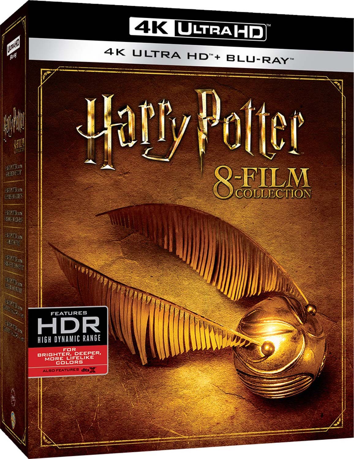 Harry Potter – 8 Film Collection (8 Blu-Ray 4K Ultra Hd+8 Blu-Ray)