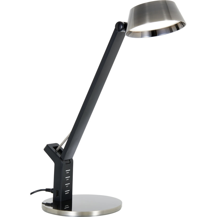 Dimmbare LED-Bürolampe Dahn mit USB-Anschluss und Lichtfarbeinstellung bei Livique für 19 Franken bei Abholung