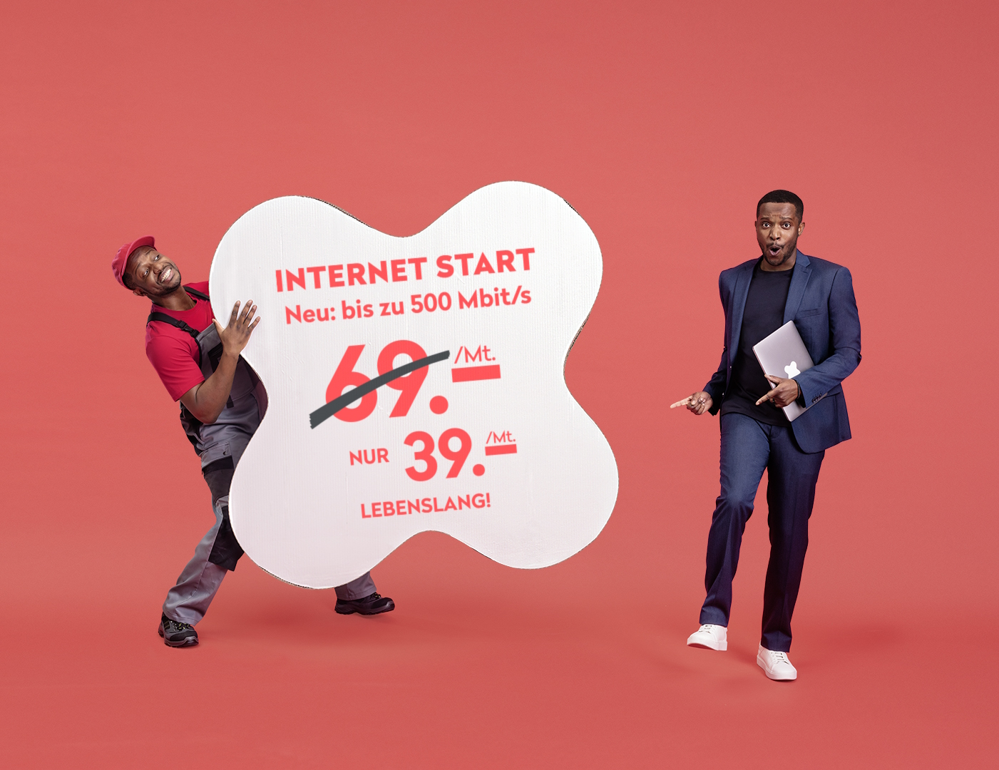 Wingo Internet Start – 500 Mbit/s im Swisscom-Netz mit lebenslangem Rabatt (Glasfaser oder DSL-Anschluss)