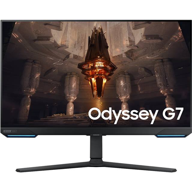 Höhenverstellbarer Monitor Samsung Odyssey G7 S32BG700 (32″ UHD-IPS, 350 Nits, 144Hz, Pivot) bei STEG zum neuen Bestpreis