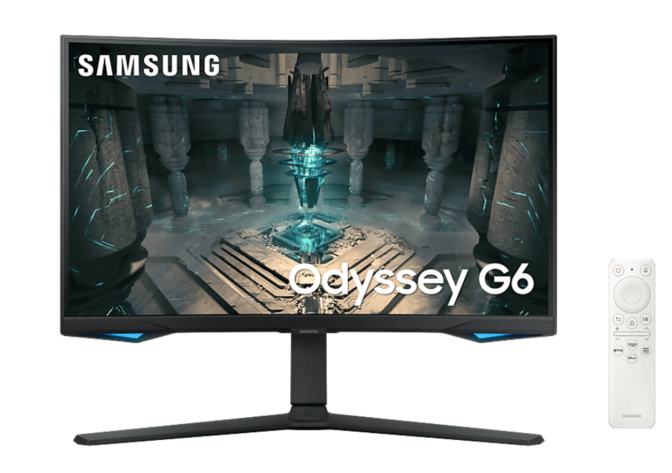 SAMSUNG Odyssey G6 LS27BG650EU Gaming Monitor (27″, QHD, 240 Hz) bei MediaMarkt