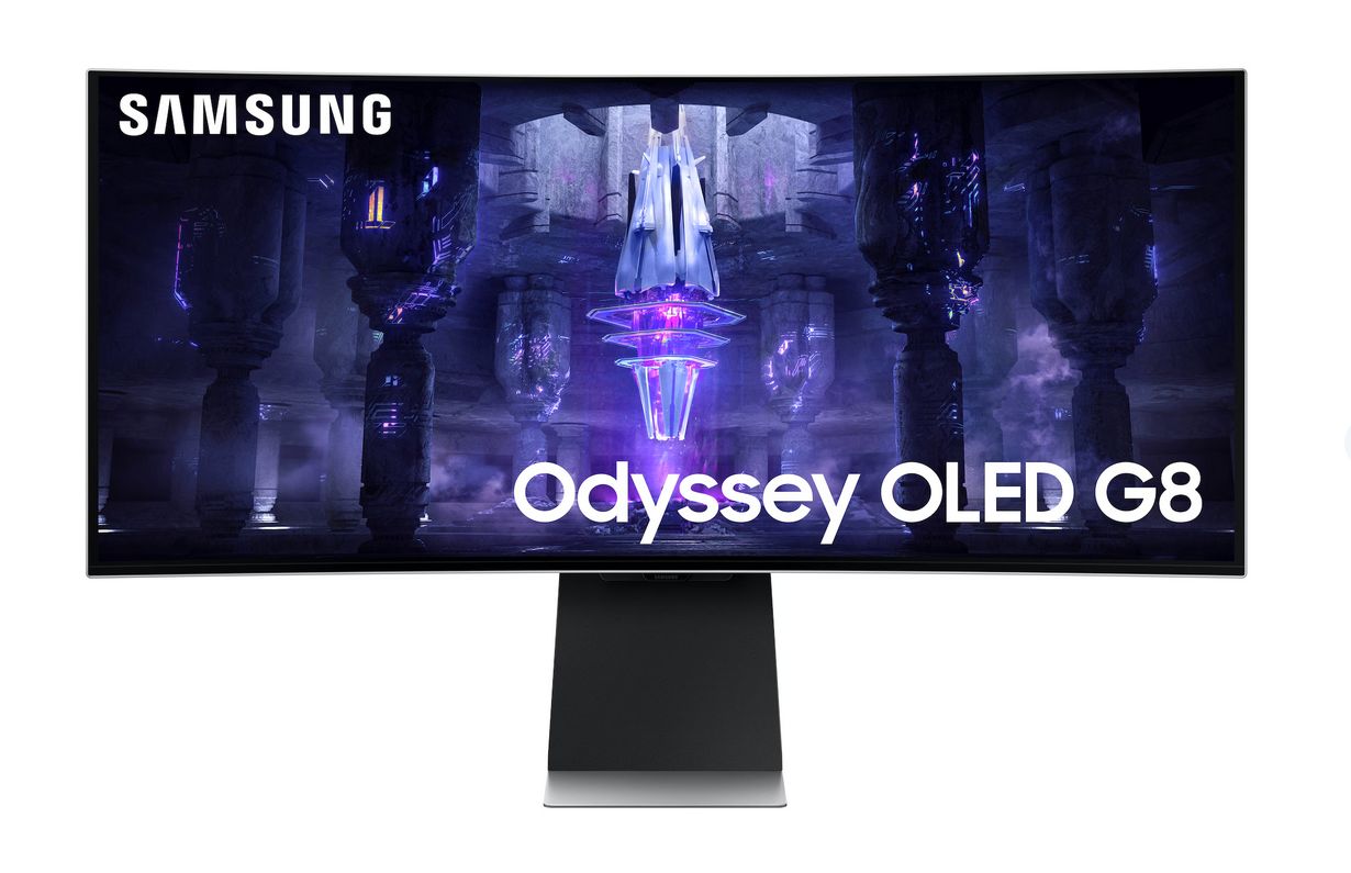 Digitec – Samsung Monitor Odyssey OLED G8 LS34BG850SUXEN 34″-Quantum-Dot-OLED-Gaming-Monitor mit Smart-TV-Apps