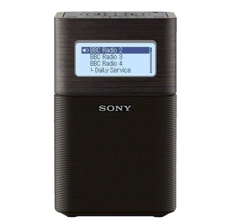 Mediamarkt – SONY XDR-V1BTDB – Tragbares Uhrenradio mit Bluetooth (DAB+, FM, Schwarz)