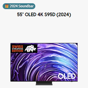 Samsung 77 S95D für 3500 mit 2500 Rabatt und Gratis Soundbar S800D