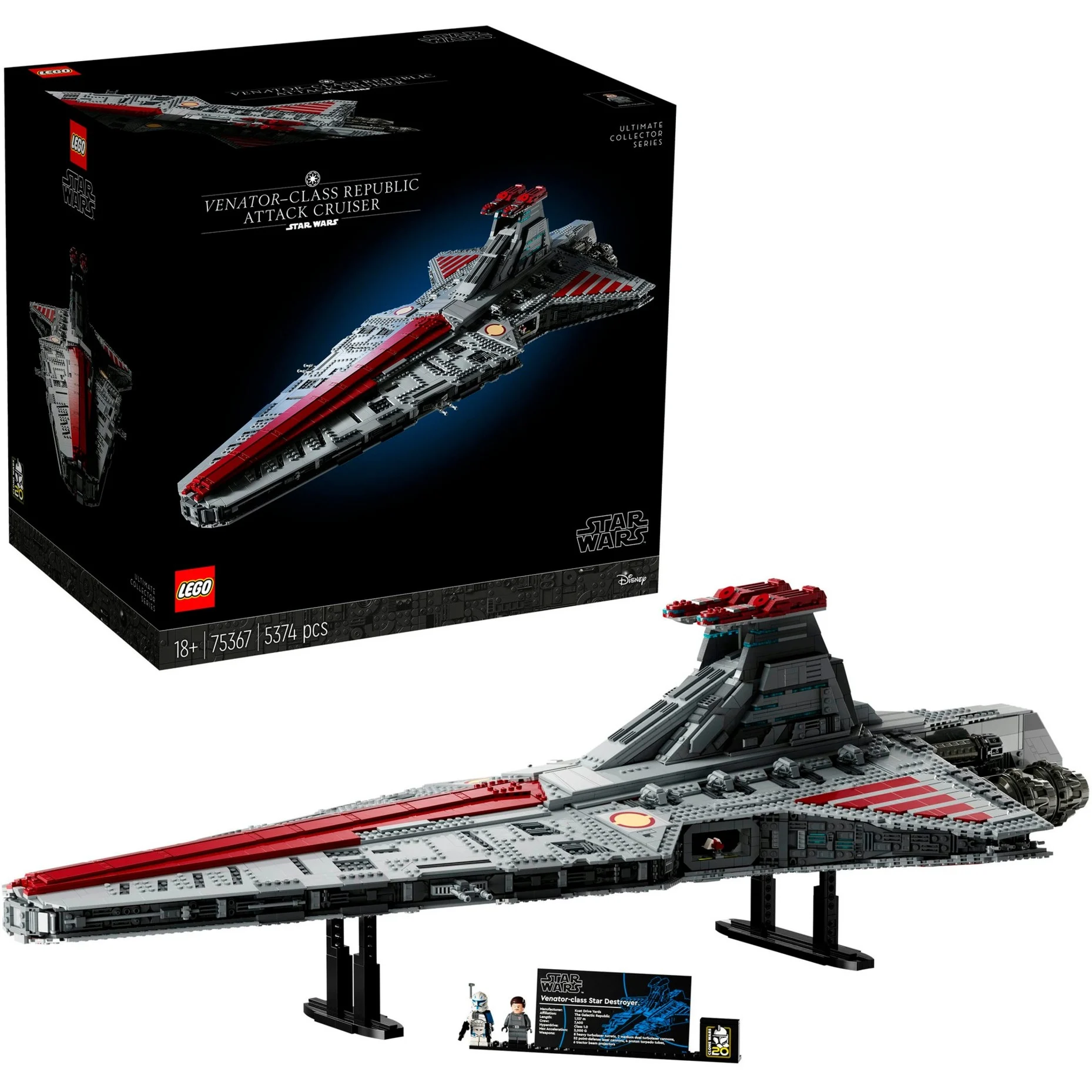 LEGO 75367 Star Wars Venator-Klasse Kreuzer bei Alternate fast zum Bestpreis