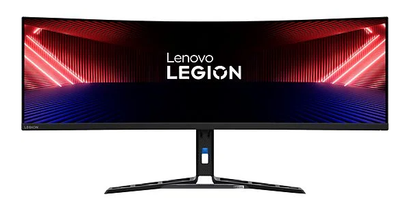 Höhenverstellbarer Lenovo Legion Monitor R45w-30 (44.5″ DQHD, VA-Panel, 500 Nits, 165 Hz) bei MediaMarkt