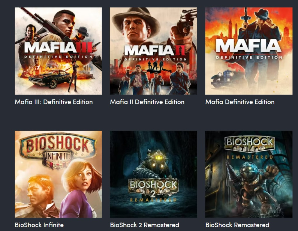 Humble Bundle Mafia Bioshock