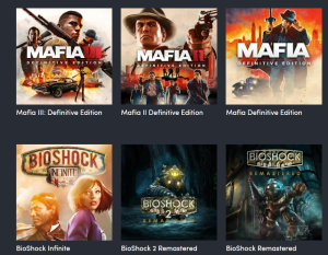 Humble Bundle Mafia Bioshock