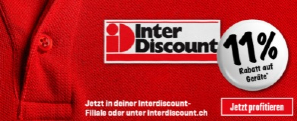 Interdiscount Singles Day 11 Prozent 2025