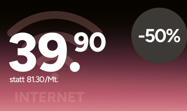 Sunrise Up Connect L Internet-Abo (Glasfaser resp. HFC) mit 2.5 Gbit/s, inkl. gratis Aktivierung & Perplexity Pro