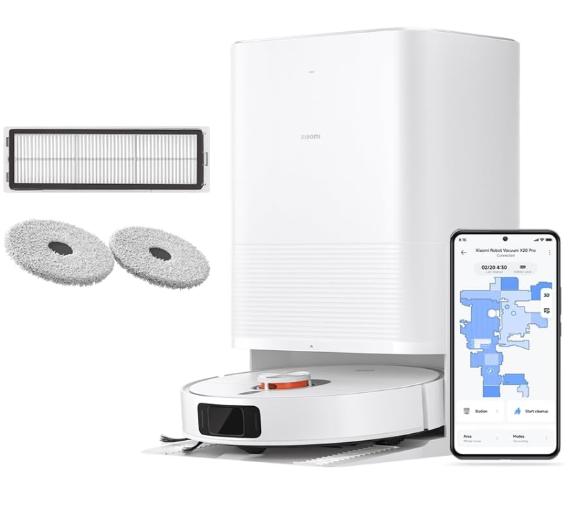 Xiaomi Saug- und Wischroboter Vacuum X20 Pro (7000 Pa) bei Amazon zum Toppreis