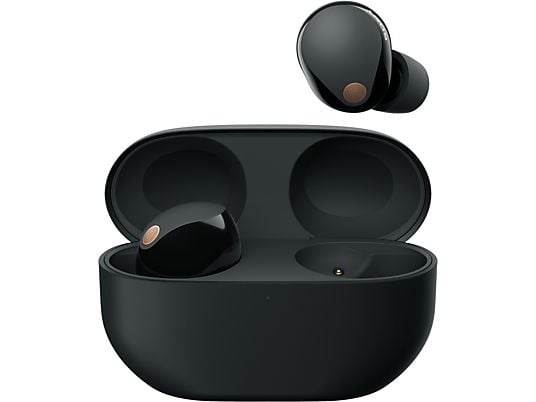 SONY WF-1000XM5, Bluetooth In-ear True Wireless Kopfhörer mit Premium Noise Cancelling, Schwarz
