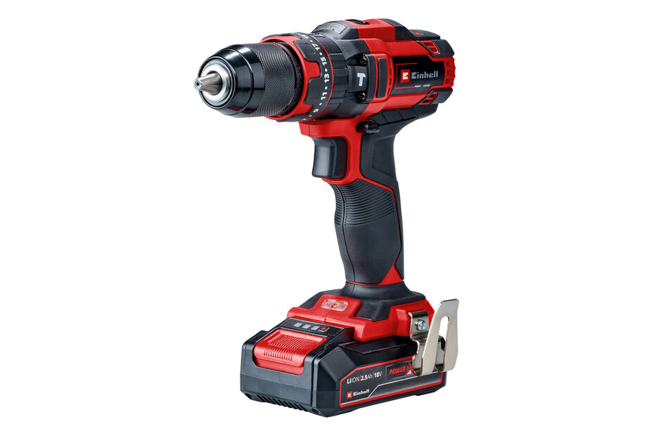 Akku-Schlagbohrschauber Einhell TE-CD18/44LI-I inkl. 2.5Ah Akku & Ladegerät zum neuen Bestpreis bei Jumbo