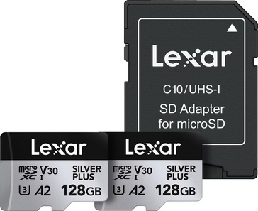 Digitec: LEXAR Silver Plus microSDXC – 2x 128GB Speicherkarte