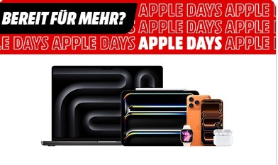 Bis zu 17% Rabatt auf Apple-Produkte bei MediaMarkt