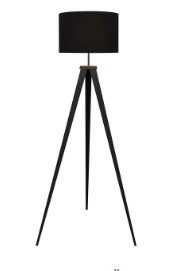 Stehlampe OSKAR (145 cm, 60 W) in Schwarz oder Weiss bei Conforama (Abholung)