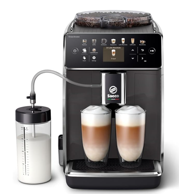 Saeco GranAroma Kaffeevollautomat SM6580/10 mit 14 Kaffeespezialitäten bei Amazon