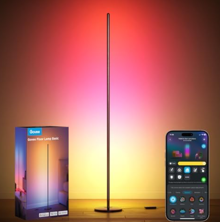 Govee RGBIC LED Stehlampe WiFi Stehlampe (136 cm, 1000 lm, 2700K-6500K) bei Amazon zum Toppreis