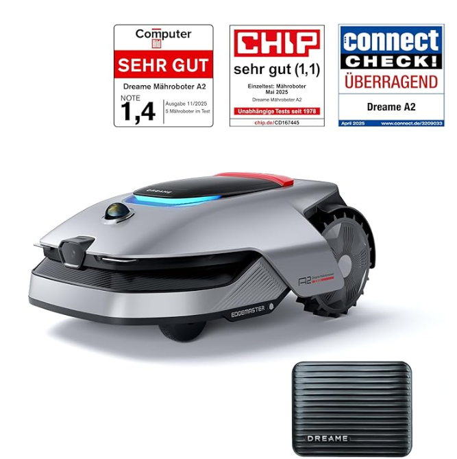 Dreame Mähroboter A2 für Rasenflächen bis zu 3000 m² zum neuen Bestpreis bei Jumbo