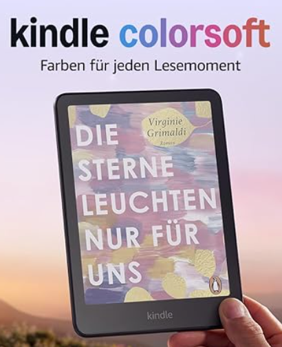 Amazon Kindle Colorsoft (2025) 16GB mit Farbdisplay und Frontlicht mit verstellbarer Farbtemperatur bei Amazon