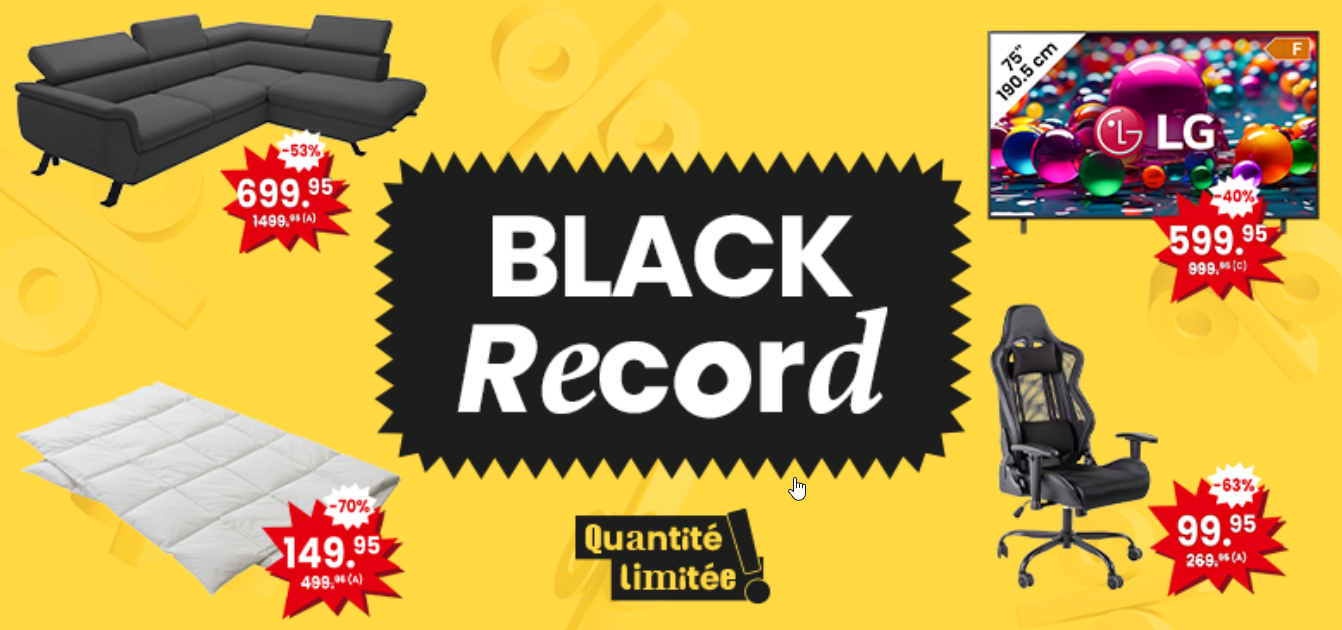 lack Week: Rekordrabatte auf Möbel und mehr bei Conforama!