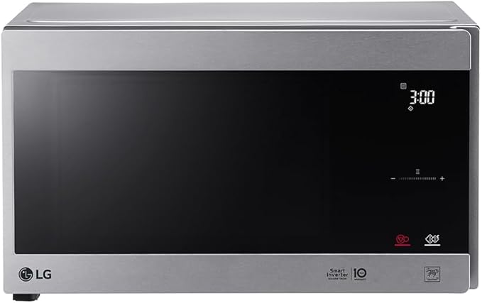 LG MS2595CIS Solo-Mikrowelle, 25 l, 1000 W, Silber / Edelstahl