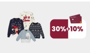 30% + 10% Extra-Rabatt auf Weihnachtsmode bei Manor