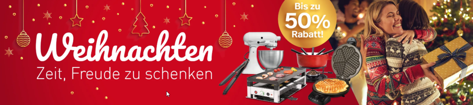 Bis zu 50% Rabatt auf Weihnachtsgeschenke bei NettoShop!