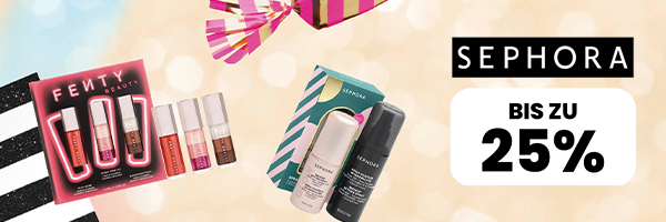Sephora bis zu 25% auf Xmas Beauty bei Manor