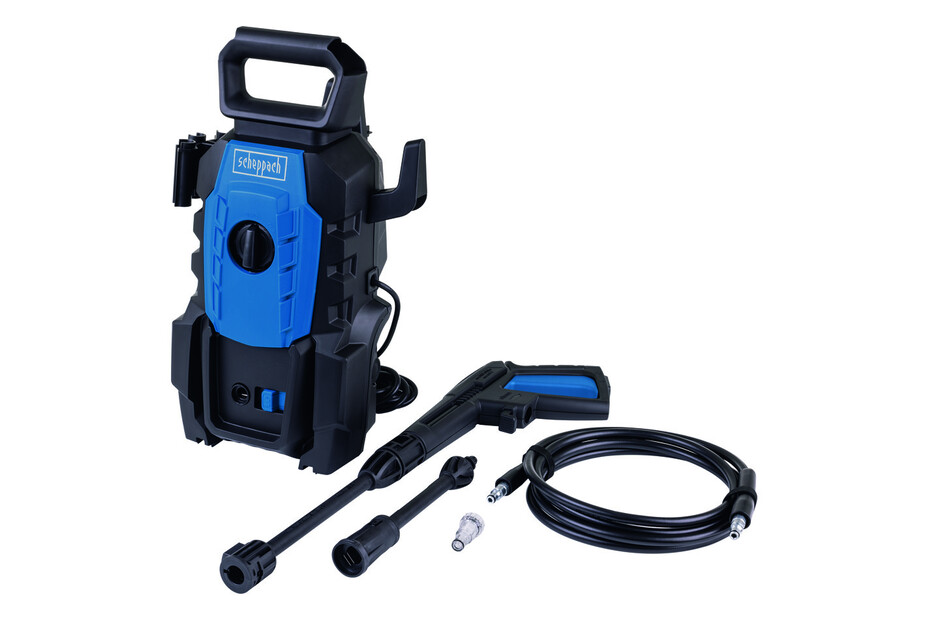 Kompakter & günstiger Scheppach Hochdruckreiniger für nur 40 Franken (110bar, 390L/min) bei Jumbo