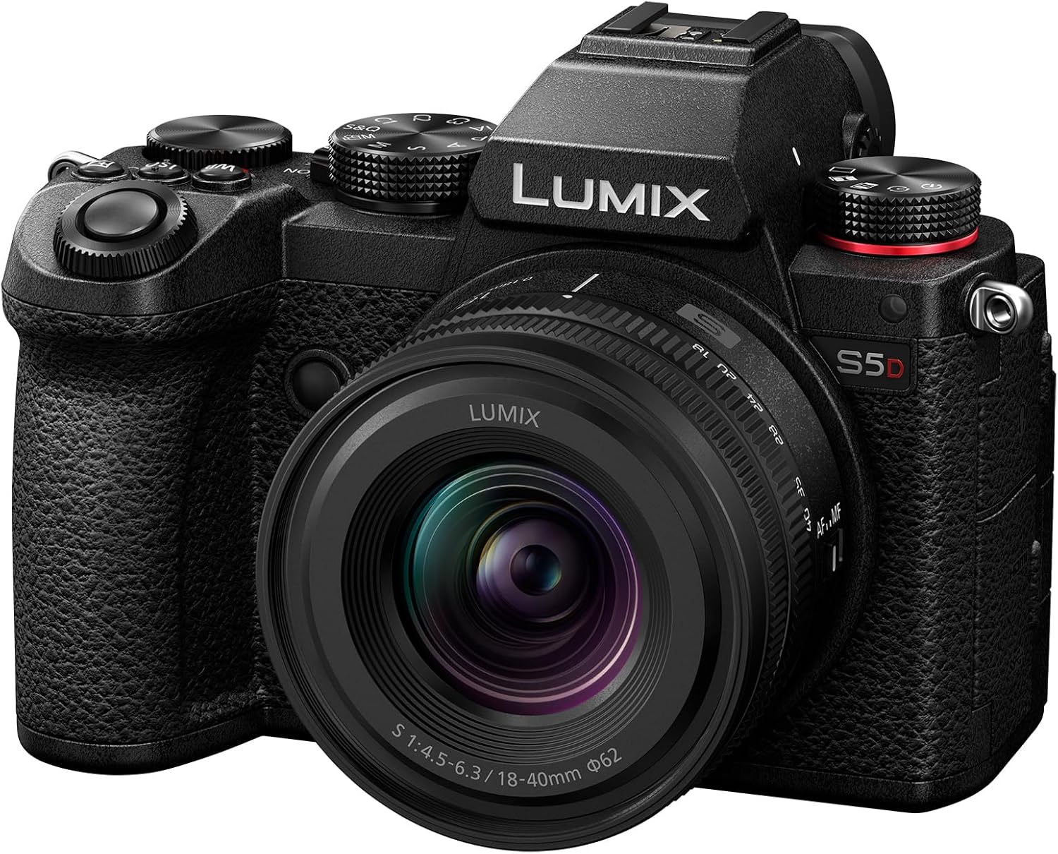 Spiegellose Kamera Panasonic Lumix S5D mit S-R1840E 18-40 mm Objektiv bei Amazon zum Bestpreis