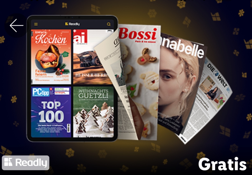 3 Monate Readly kostenlos (für Neukunden) mit der Lidl Plus app