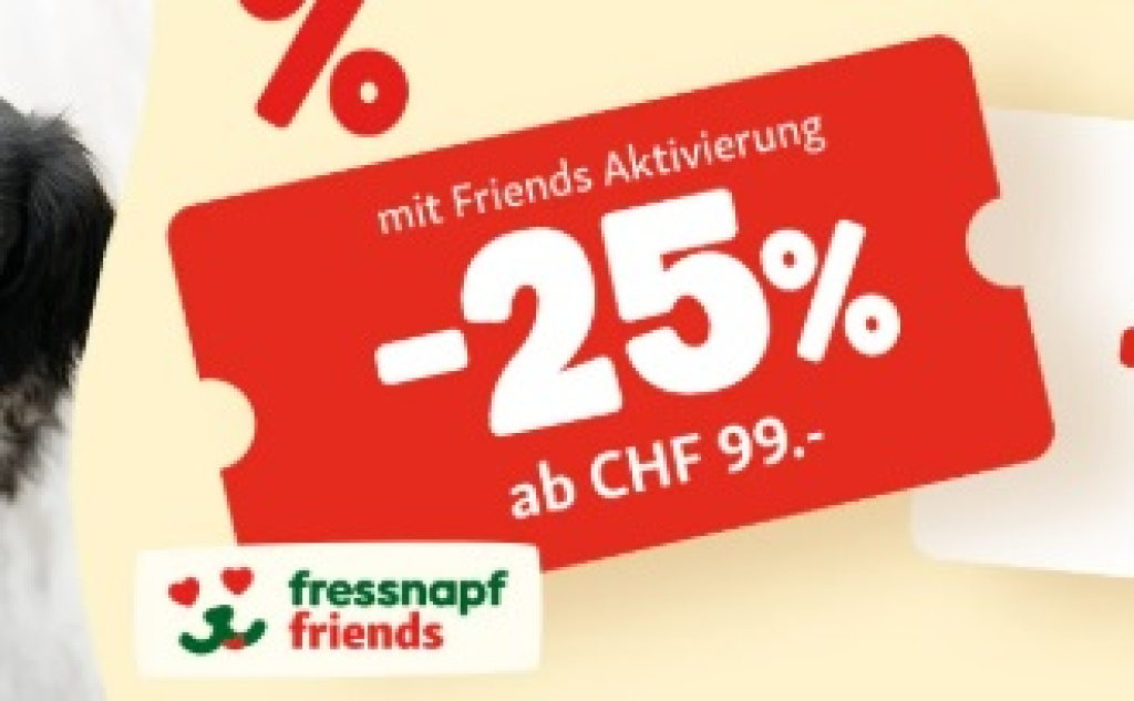 Fressnapf Neujahrsaktion 2025