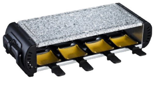 OHMEX Elektrischer Raclettegrill OHM-RCL-8081 für 8 personen bei conforama inkl. lleignun