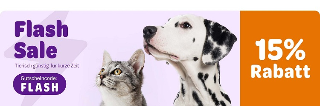 Zooplus Aktion 15 Prozent