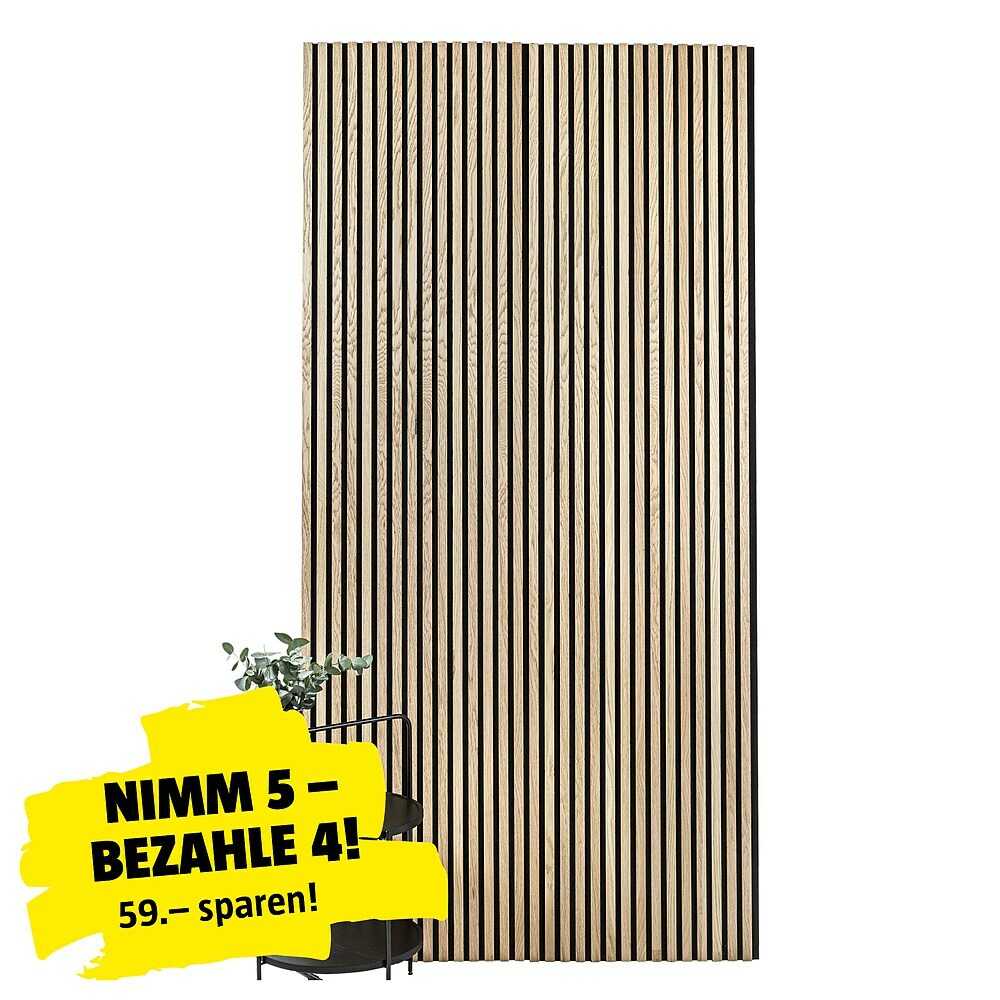 Akustikpaneele – ab 5 Stk. 1 Paneel gratis (CHF 59)