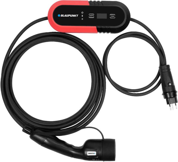 Digitec-Tagesangebot: «Blaupunkt Portables Ladegerät (E-Auto) mit CH-Stecker» (Typ 2, 1.80 kW, 8 A)