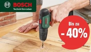 Jumbo Rabatt – Bis zu 40% auf Bosch Produkte sparen
