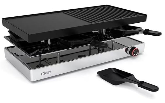 Koenig Racletteofen Elegance für 8 Personen bei DeinDeal