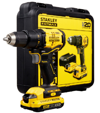 Stanley Akku-Bohrschrauber FMCD710D2 (2× Akku, 1× Schnellladegerät, 1× Koffer) bei Jumbo