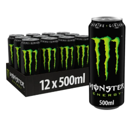 Diverse Monster Energys (12 x 50 cl) bei Abholung
