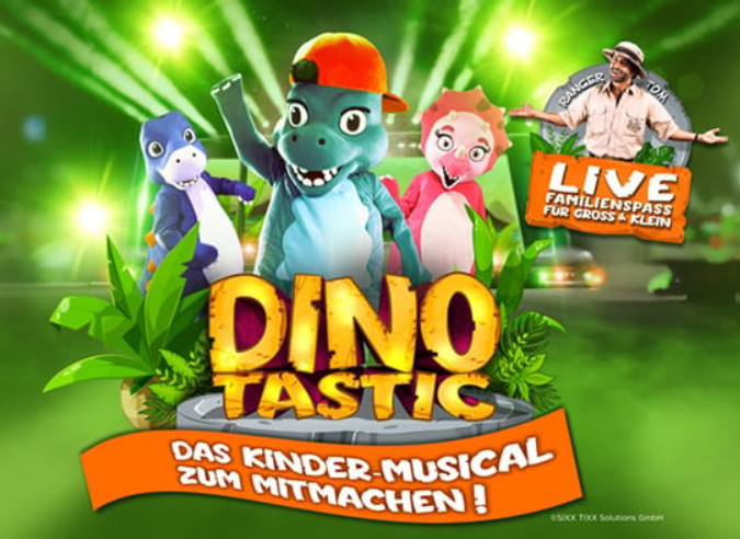 1x Eintritt für «Dinotastic Live! Die Reise zum Feuervulkan» am 31.01.2026, 15.30 Uhr, in Zürich (Kategorie 1)