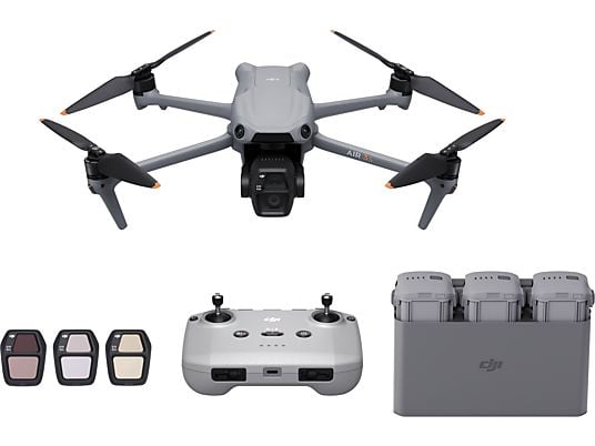 DJI Air 3S (RC-N3) Fly More Combo Kameradrohne zum neuen Bestpreis
