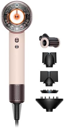 Dyson Supersonic Nural Haartrockner Straight+Wavy (Ceramic Pink/Roségold) bei Amazon