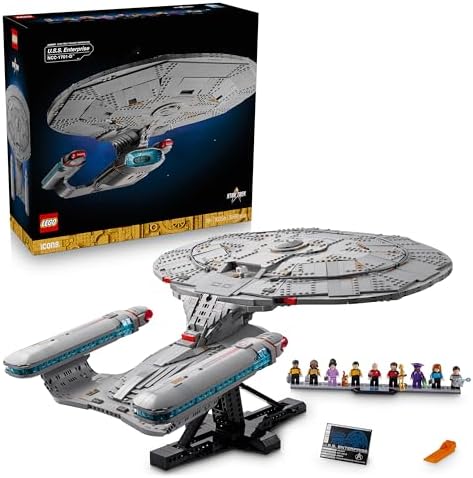 LEGO Icons Star Trek: U.S.S. Enterprise NCC-1701-D zum neuen Bestpreis bei Amazon